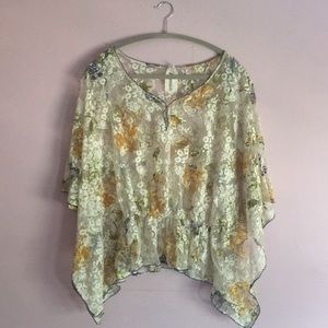 Floral Lace Free People Top